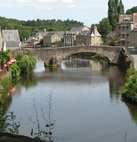 Dinan Vieux Pont ancient bridge Rance Valley connection Brittany